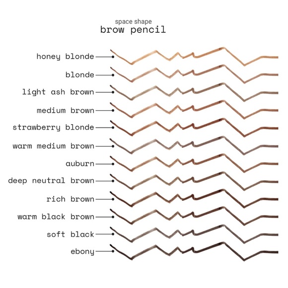 BROW PENCIL - WARM BLACK BROWN - Picture 4 of 5